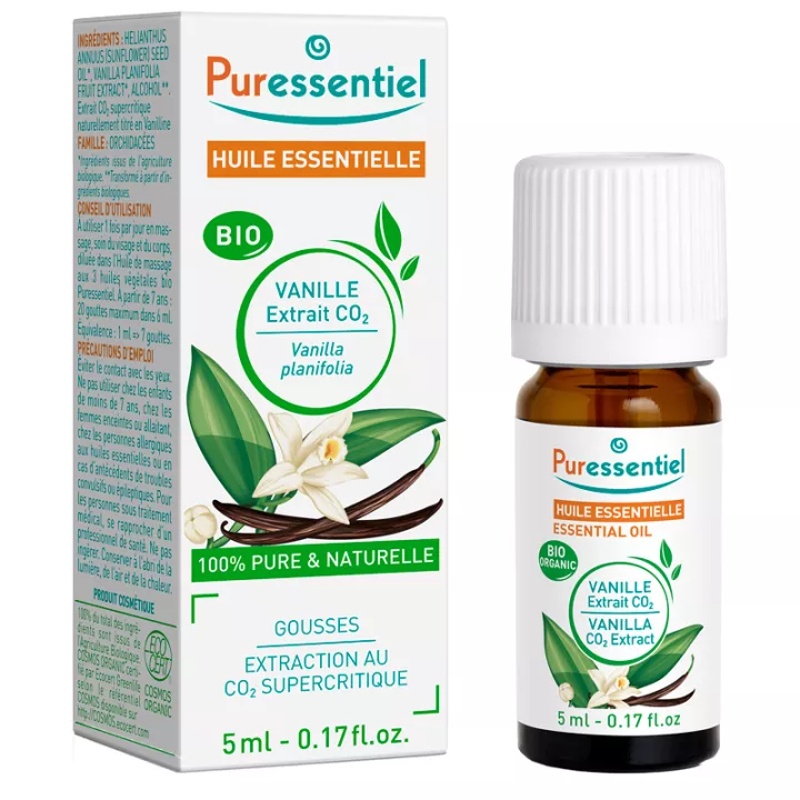 Puressentiel Organic Vanilla Essential Oil 5ml