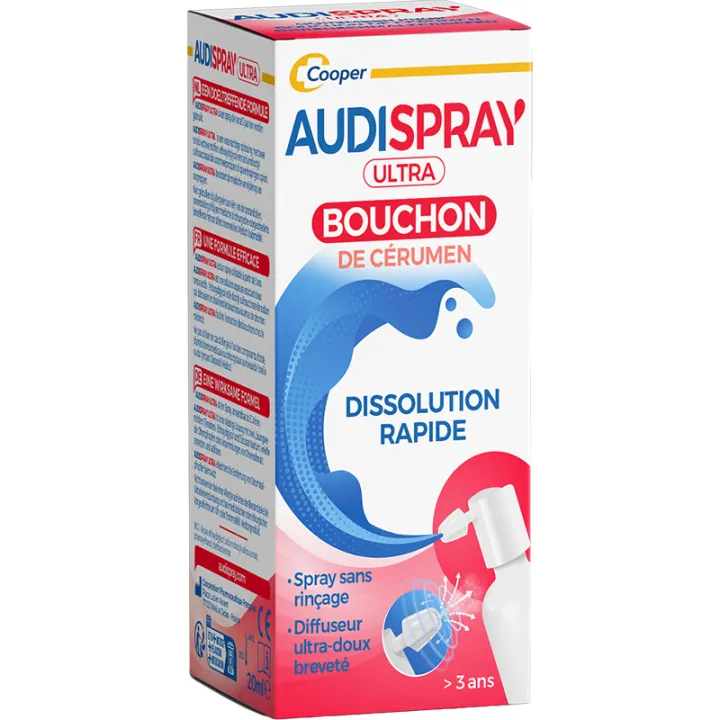 Audispray Removedor de Cera Ultra 20 ml Cooper