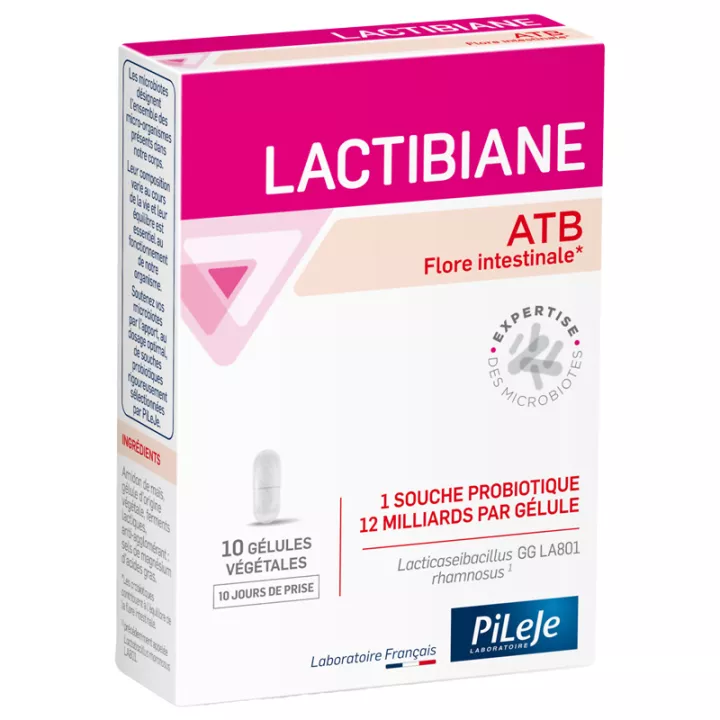 PILEJE LACTIBIANE ATB (PROTEGER) 10 cápsulas