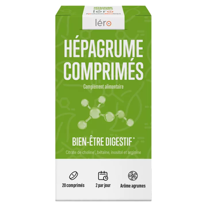 Léro Hépagrume Bien être Digestif 20 Comprimés