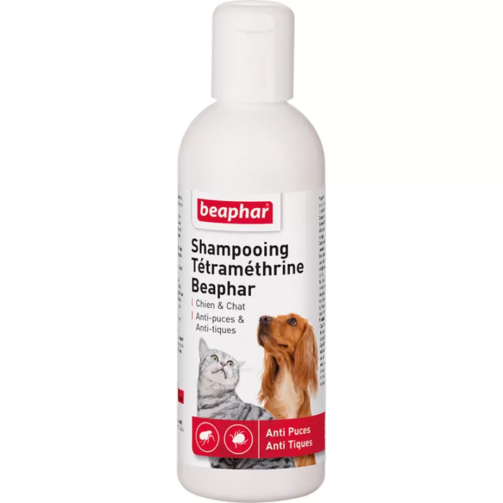 Beaphar Tetramethrin Ongediertebestrijdingsshampoo Hond & Kat