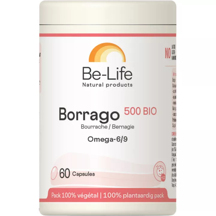 Be-Life Borrago 500 Omega 6-9 Biologico