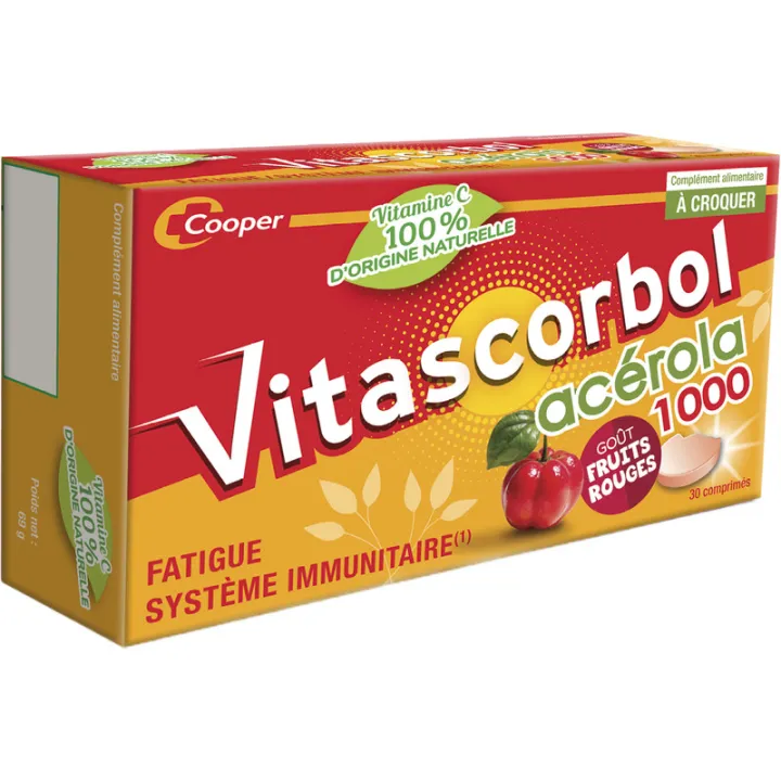 Vitascorbol Acerola 1000 Natural vitamin C