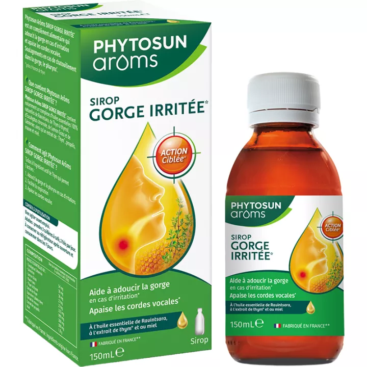 Сироп для горла и голосовых связок Phytosun Aroms 150 мл