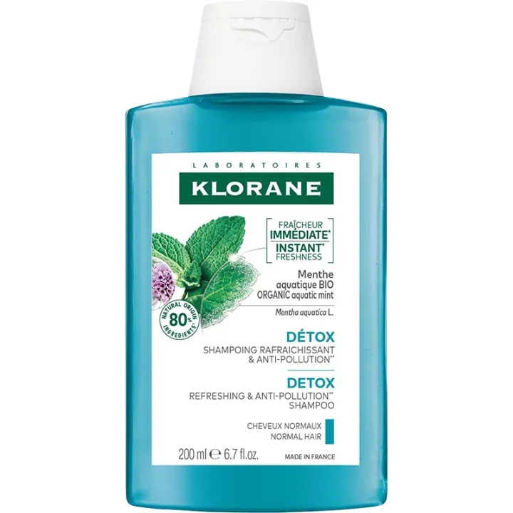 Klorane Détox Champú Refrescante y Antipolución