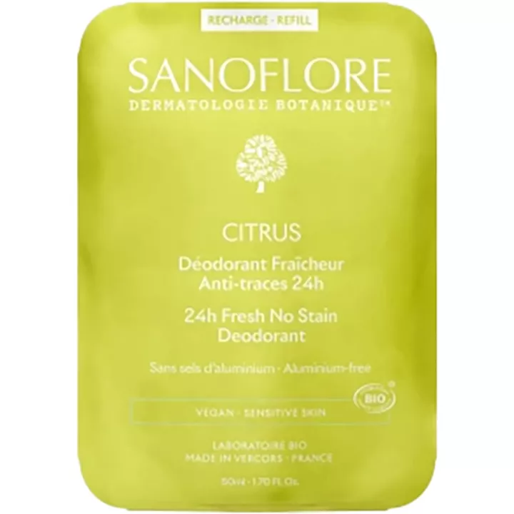Sanoflore Déodorant Fraîcheur Anti-Traces 24h