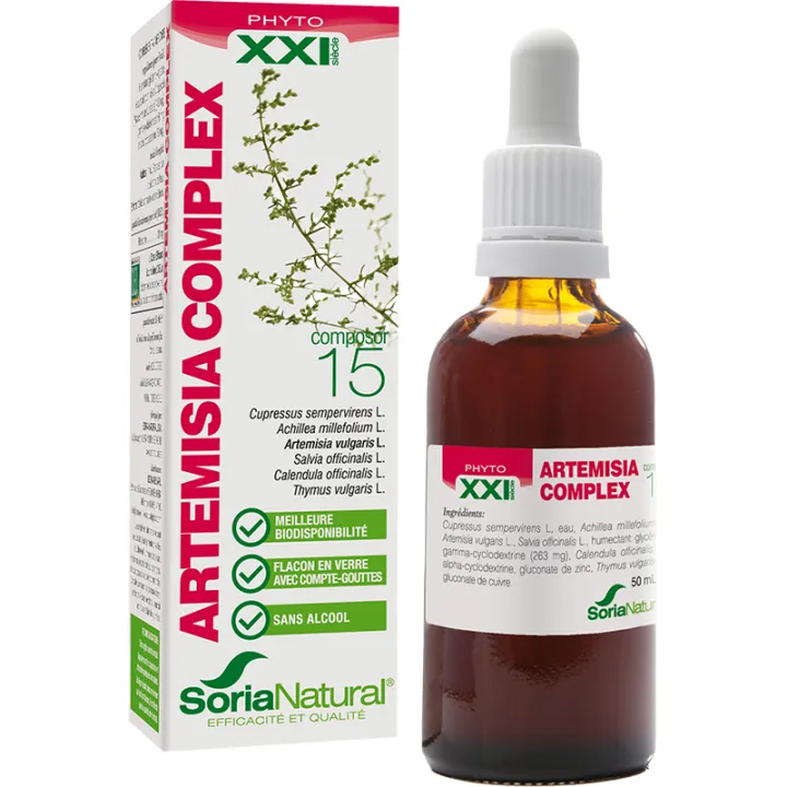 Soria Natural Artemisia C-15 Confort Menstruel 50 ml