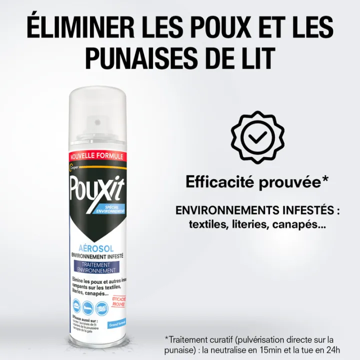 Pouxit Speciale Ambienti Infestati - Spray  250 ml