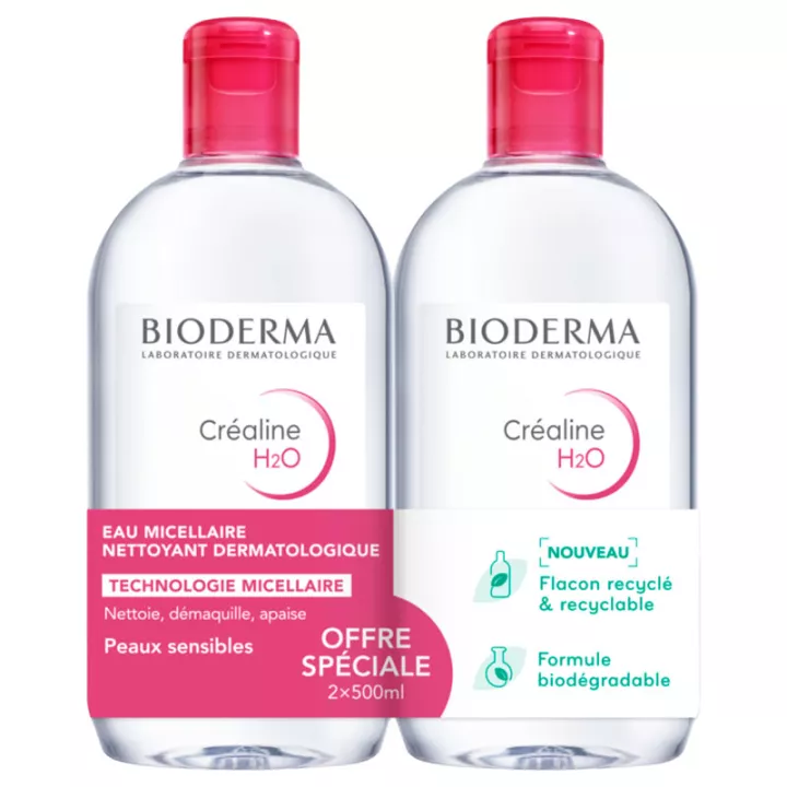 Bioderma Créaline H2O Fragrance-free Micellar Solution