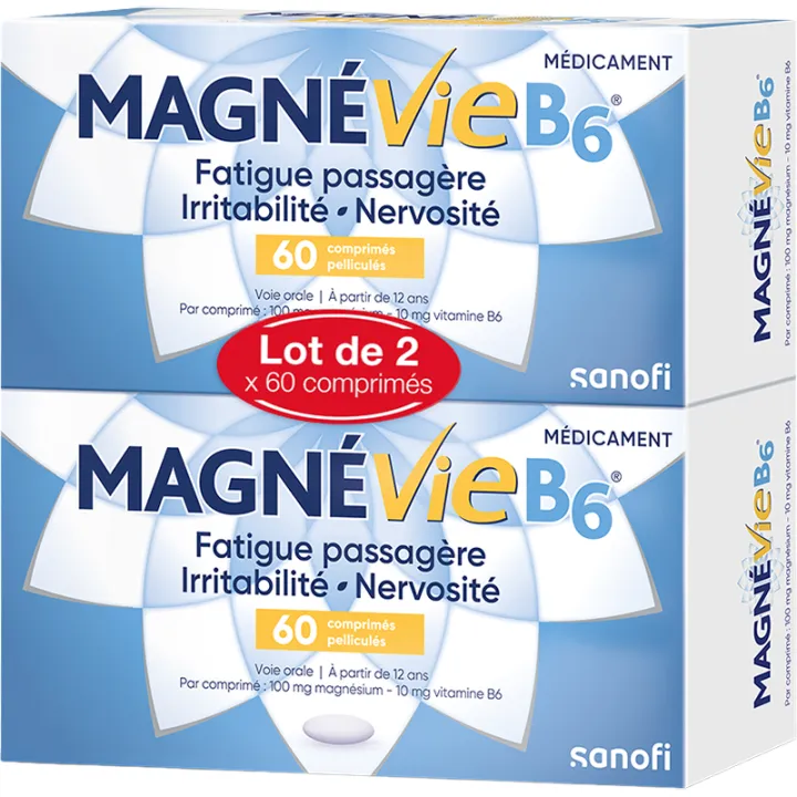 MagnéVie B6 Magnesium 60 Tabletten Sanofi