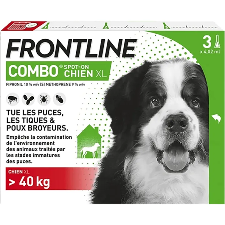 Frontline Combo Cani XL 40-60 kg Pipette