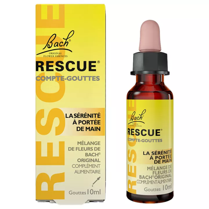 Botella RESCATE 10 ml Bach Flower ORIGINAL Famadem