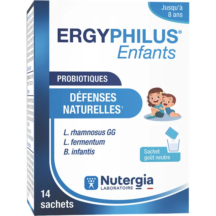 Ergyphilus Niños Probióticos Defensas Naturales Nutergia 14 sobres