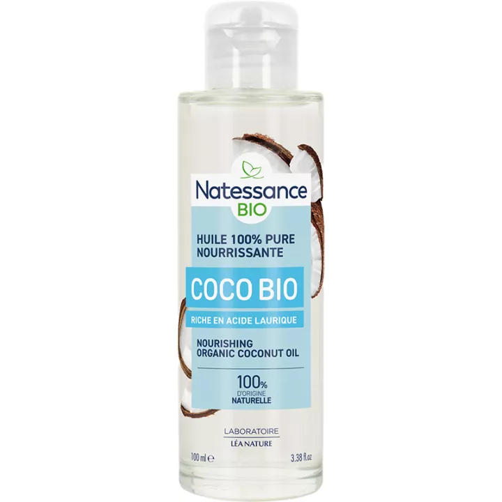 Natessance Huile de Coco Bio Nourrissante