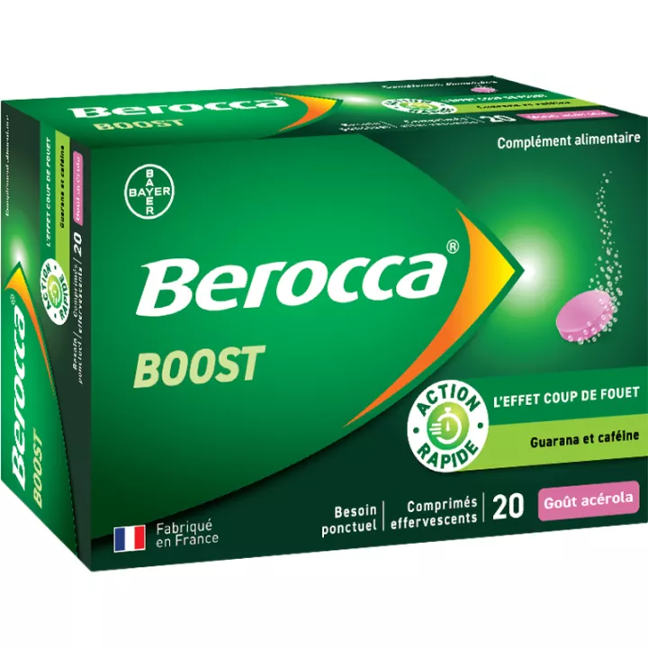 Berocca Boost 20 Comprimés Effervescents