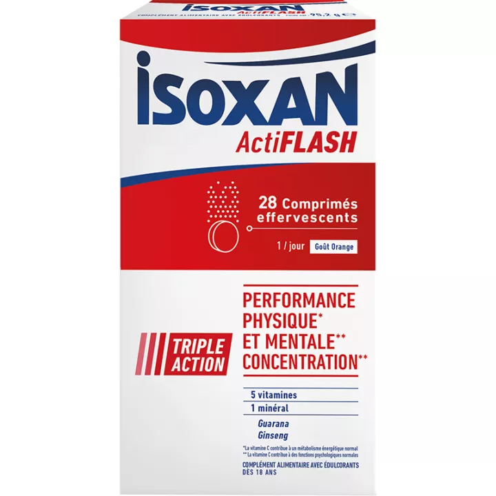 Isoxan Actiflash 28 Effervescent Tablets