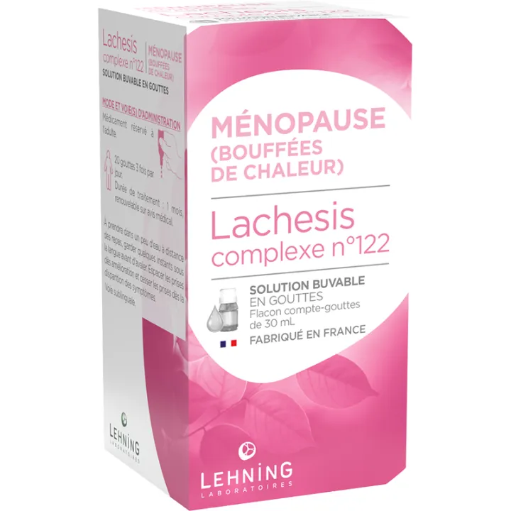 Lachesis complex N° 122 Menopauze Verzorging 30ml