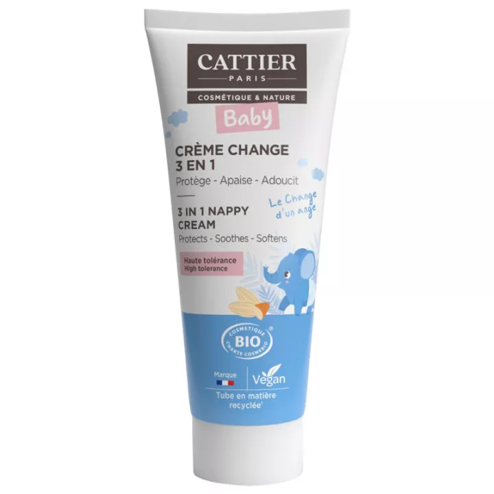 Cattier Bébé Luiercrème 75 ml