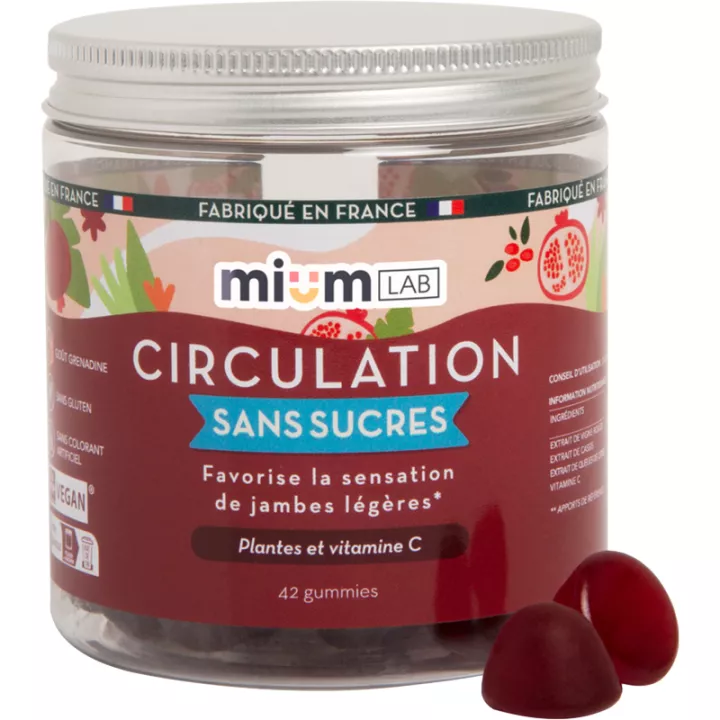 Mium Lab Circulación 42 gominolas