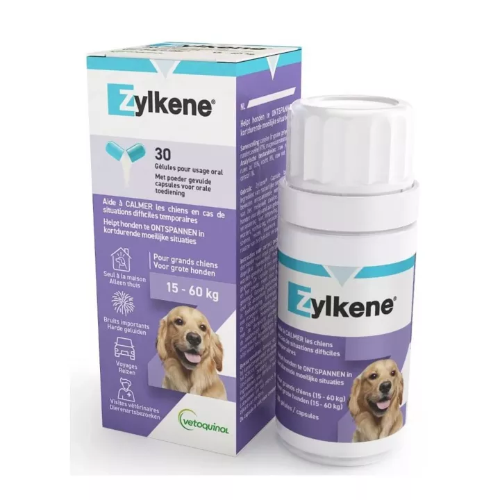 Zylkene 450 MG Large Dog Capsules Vetoquinol