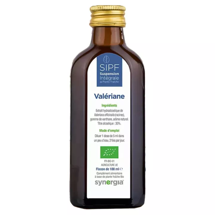 Synergia SIPF Bio Valeriane Integral Suspension of Fresh Plant 100ml