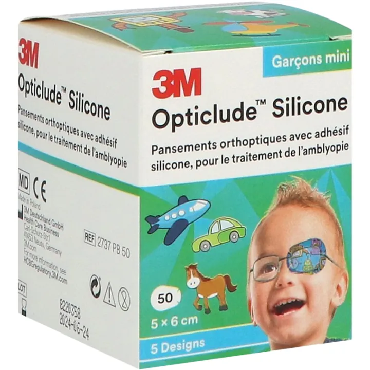 Medicazione ortottica in silicone Opticlude 3M
