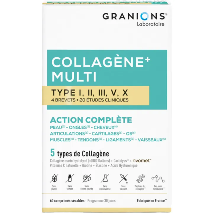 Granions Collagen Multi 60 Comprimidos
