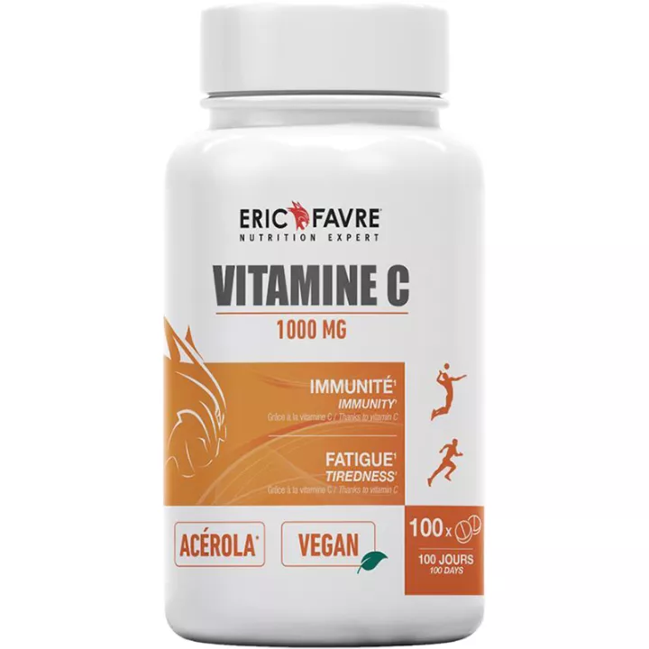 Vitamin C Vegan Eric Favre 100 tablets 