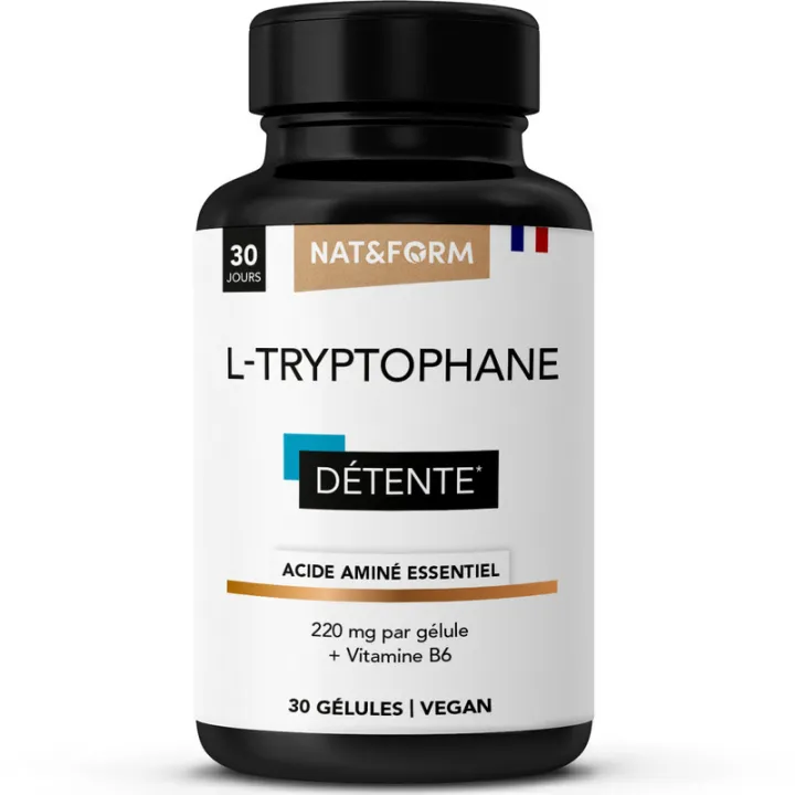 Nat & Form Nutraceutique L-Tryptophan 30 капсул