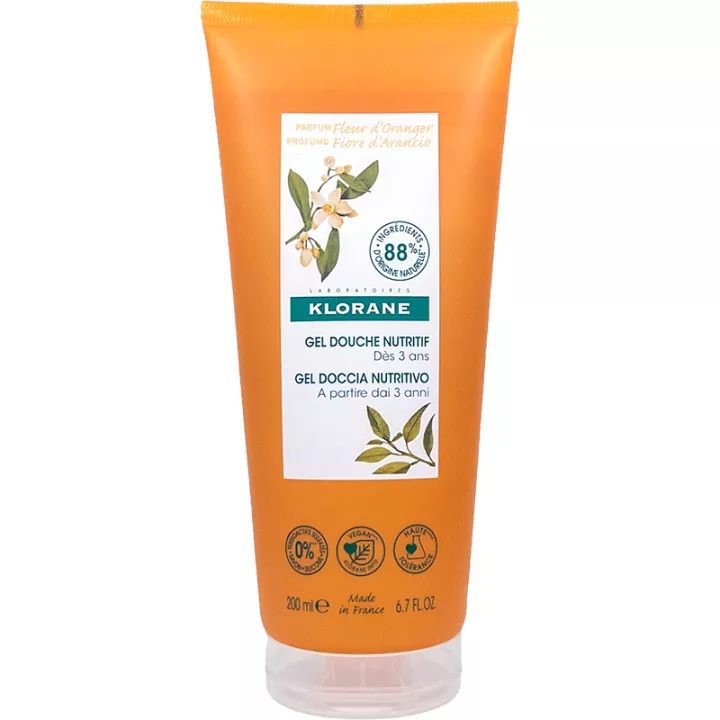 Klorane Gel Douche Nutritif au Capuaçu Bio 200 ml