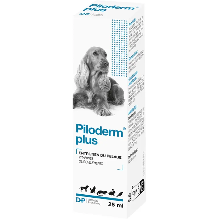 TVM Piloderm Plus Cura del pelo per cani e animali domestici 25ml