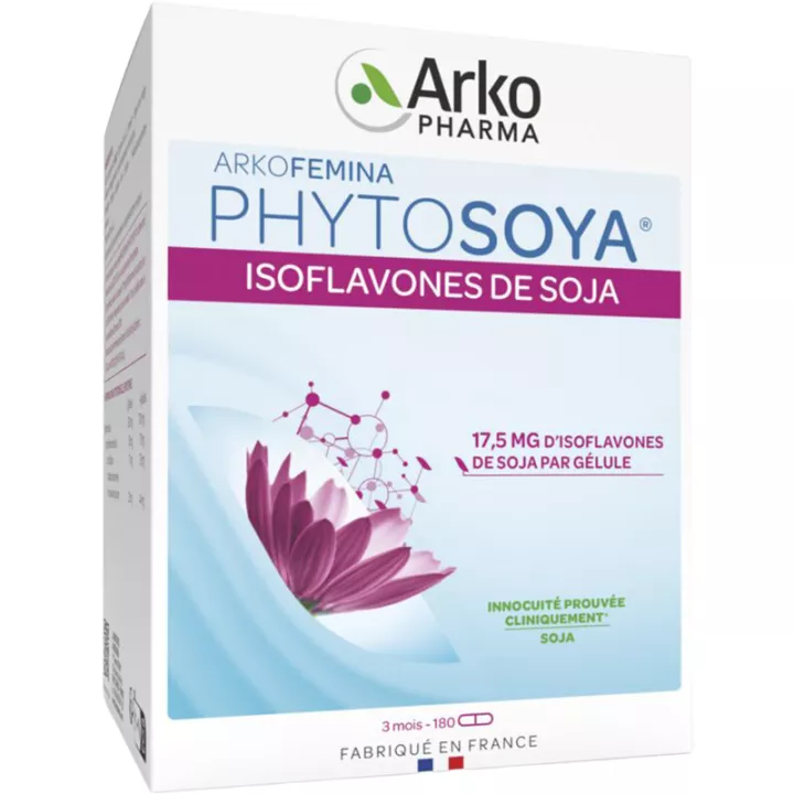 Arkopharma Phyto Soya Isoflavonas de soja 180 cápsulas