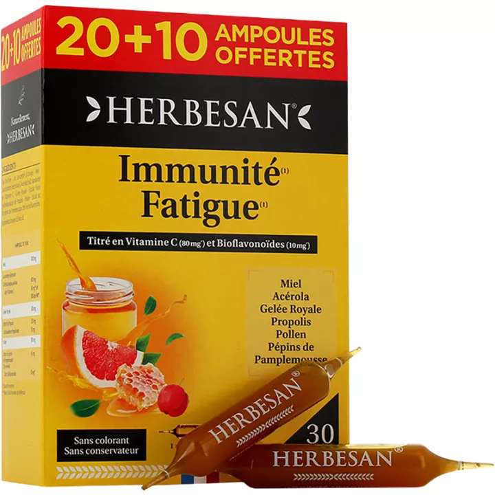 Herbesan Imunidade Fadiga 30 Frascos
