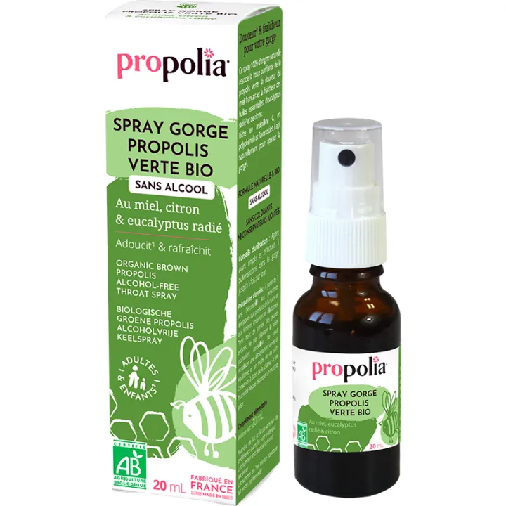 Propolia Kehlspray Propolis grün Bio ohne Alkohol 20ml