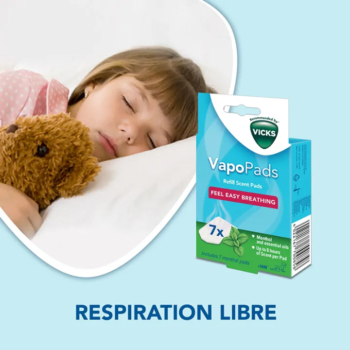 Vicks Pastillas de mentol Vapopads VH7