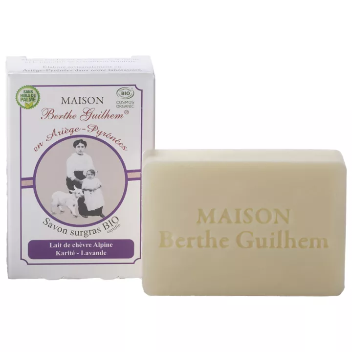 Maison Berthe Guilhem Органическое супержирное мыло с маслом ши