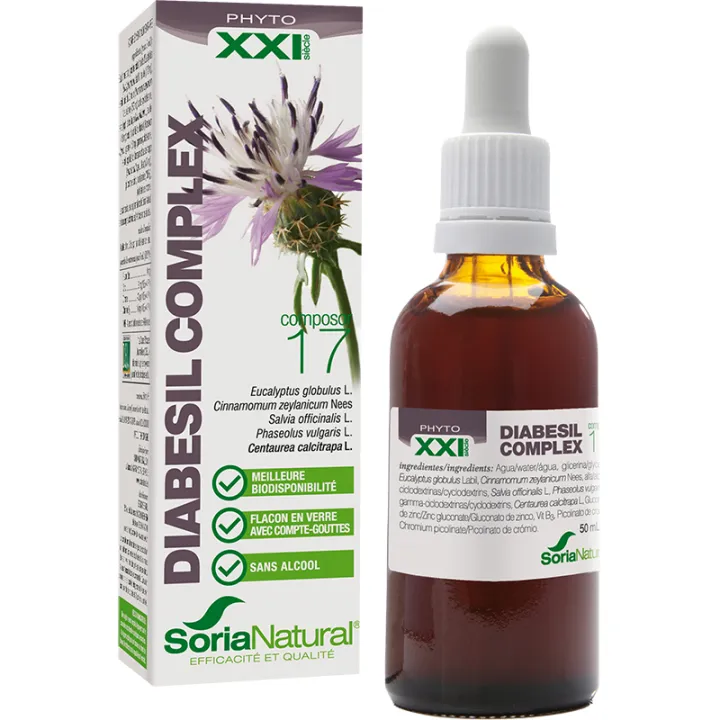 Soria Natural Diabesil C-17 Diabetes 50 ml