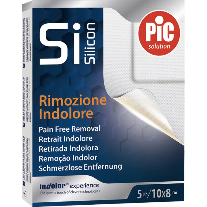 Pic Solution Si Silicon: Apósito postoperatorio (5 unidades)