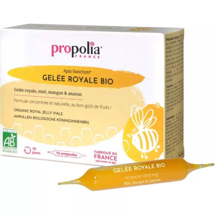 Propolia Apis Sanctum Royal Jelly Bio 10 flesjes