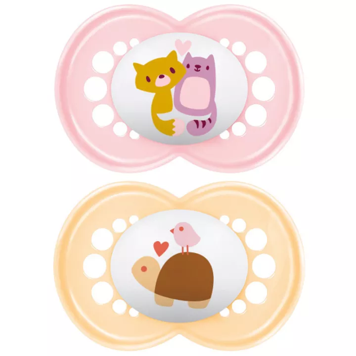 Mam Pacifier Original Classic +6 Months set of 2 Ref 24