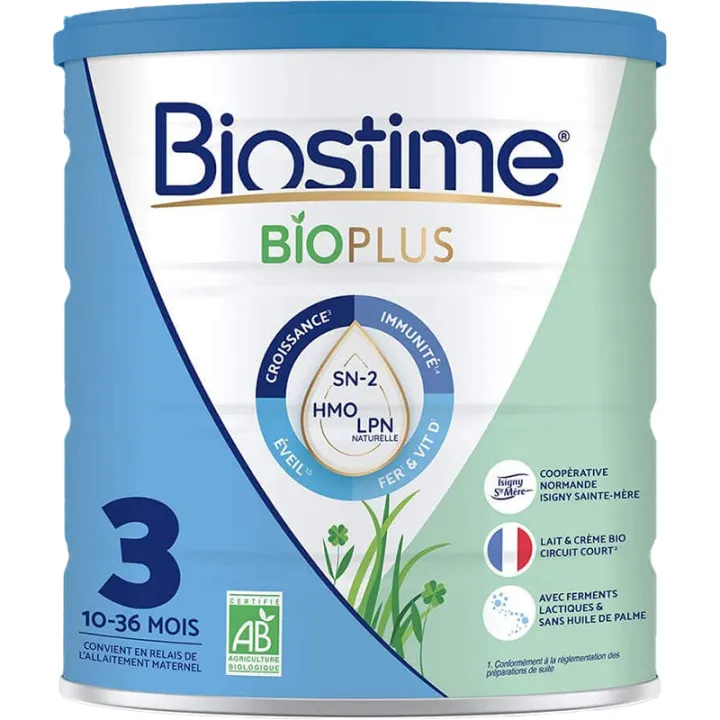 Biostime SN-2 Bio Plus Lait 3ème âge 10-36 mois