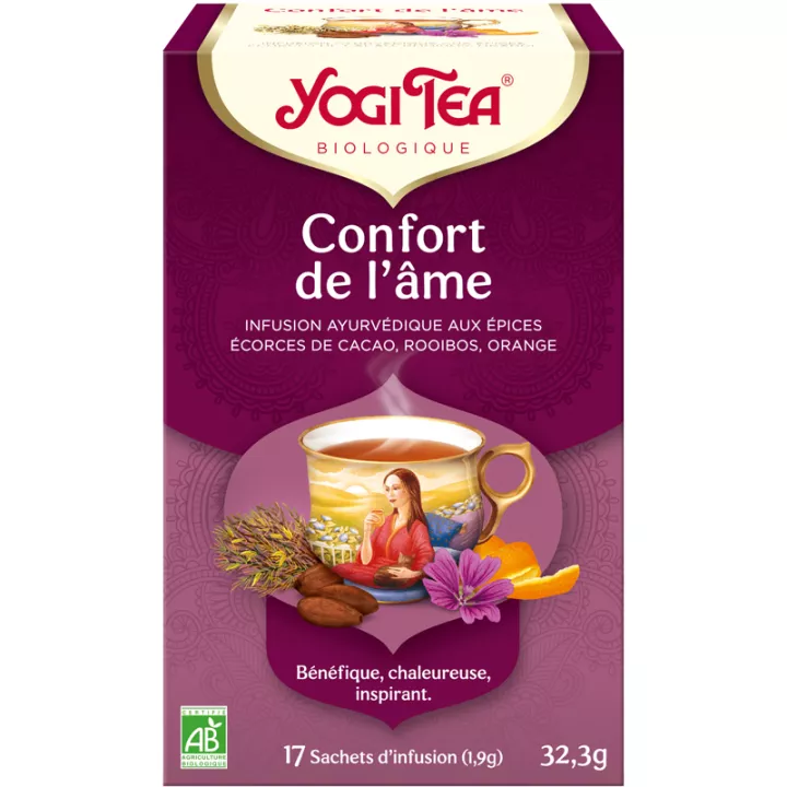 Травяной чай Yogi Comfort for the Soul 17 пакетиков