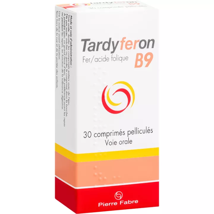 Tardyferon B9 Vitamin - Iron 30 tablets