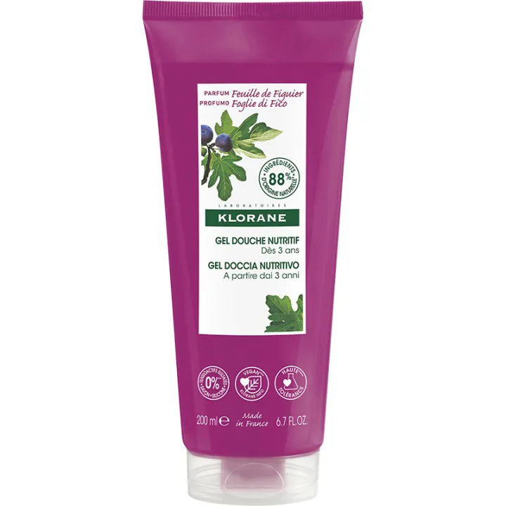 Klorane Gel Douche Nutritif au Capuaçu Bio 200 ml