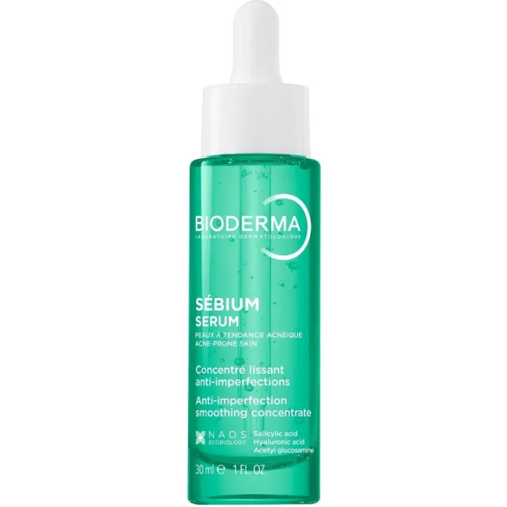 Bioderma Sebium Sérum Concentrado Suavizante Anti-Imperfeições 30 ml