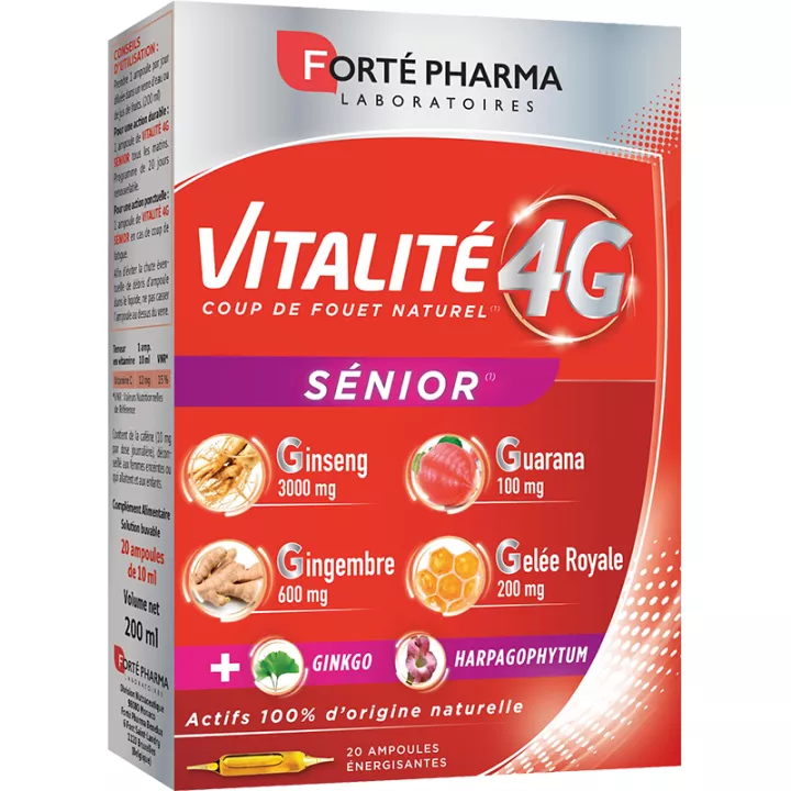 Forté Pharma Vitalite 4g Sénior 20 Ampolas