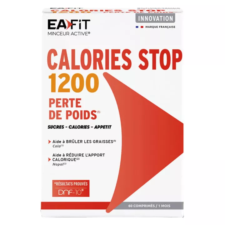 Eafit Calories Stop 1200 для похудения, 60 таблеток