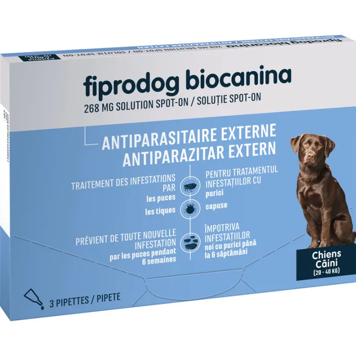 Biocanina Fiprodog 3 pipetas