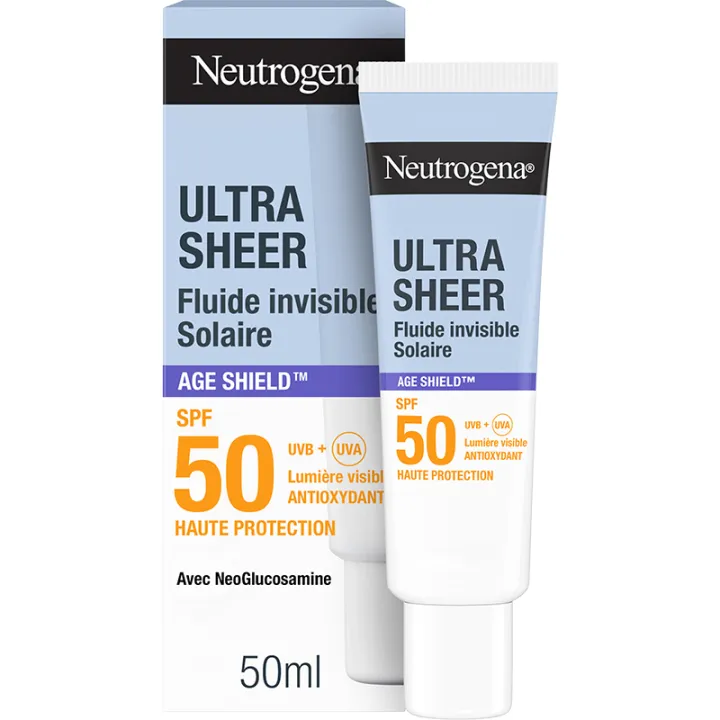 Neutrogena Ultra-Sheer Invisible Sun Fluide Age Shield SPF50
