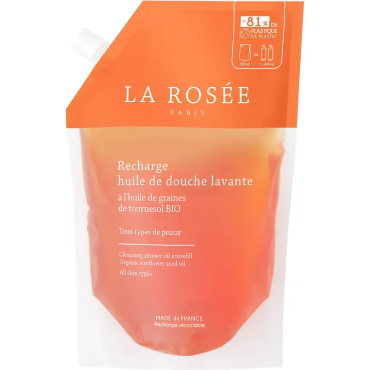 La-Rosée Huile Douche Lavante 